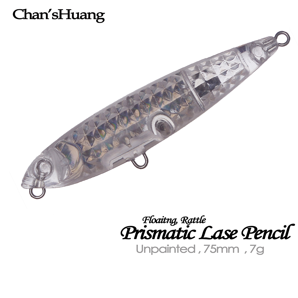 Fishing Equipment Kit - Chan’sHuang 20PCS Unpainted Blank Fishing Lures