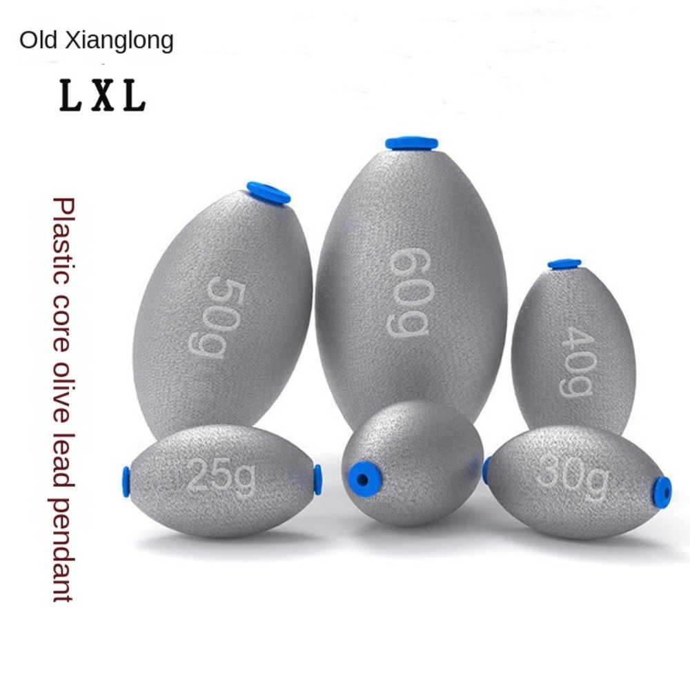 Fishing Equipment Hook - 5-20pcs Fishing Lead Olive Shaped Sinkers