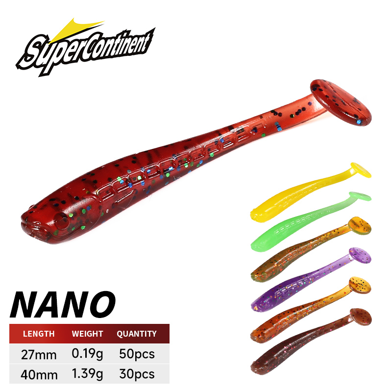 Fishing Equipment Kit - Supercontinent soft bait new minnow 4cm/30pcs