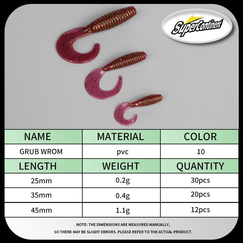 Supercontinent Soft Bait angry - Fishing Equipment Kit review and price
