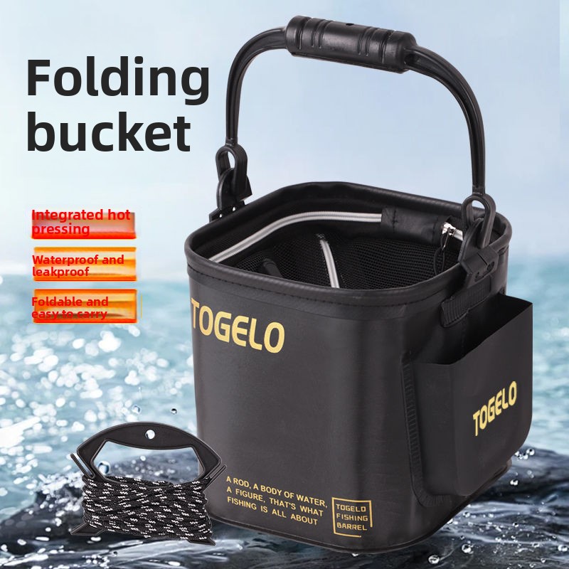 Fish bucket New folding fishin - Fishing Equipment review and price