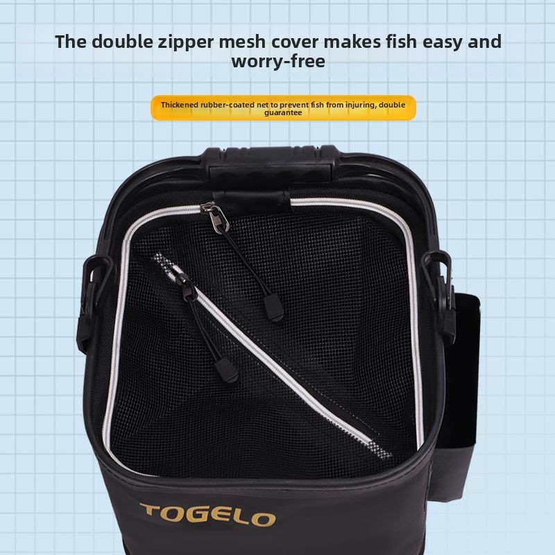 Fish bucket New folding fishin - Fishing Equipment review and price