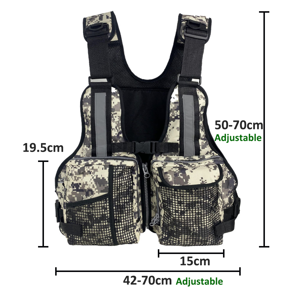 Outdoor Fishing Vest with Mult - Fishing Equipment review and price