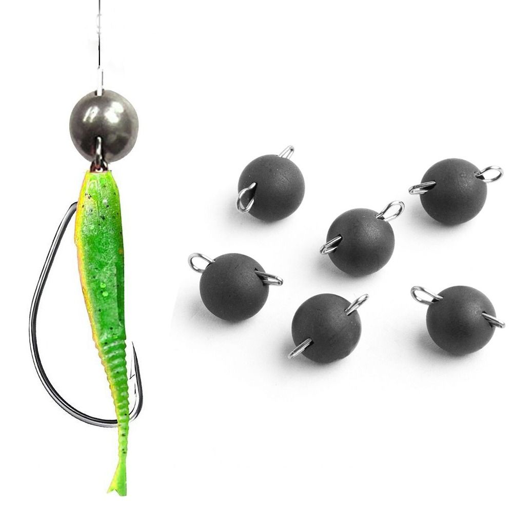1pc Matte Black Tungsten Sinke - Fishing Equipment Hook review and price