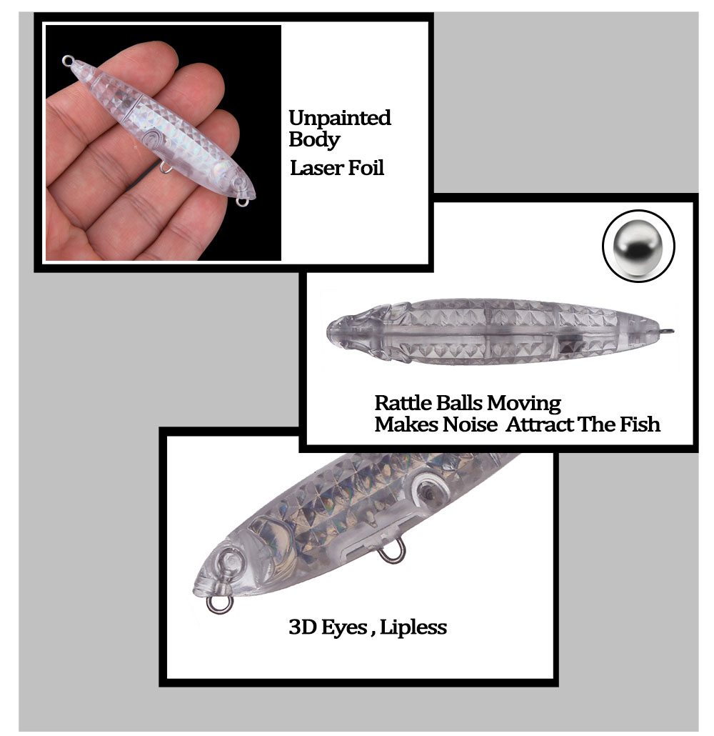 Chan’sHuang 20PCS Unpainted Bl - Fishing Equipment Kit review and price