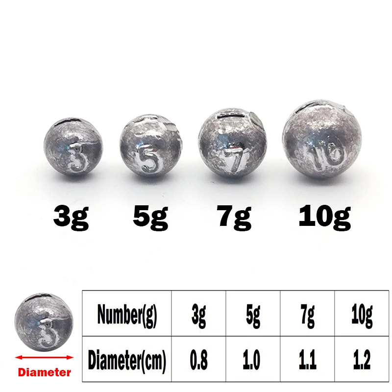 OUTKIT 10pcs/lot Lead Head Sin - Fishing Equipment Hook review and price