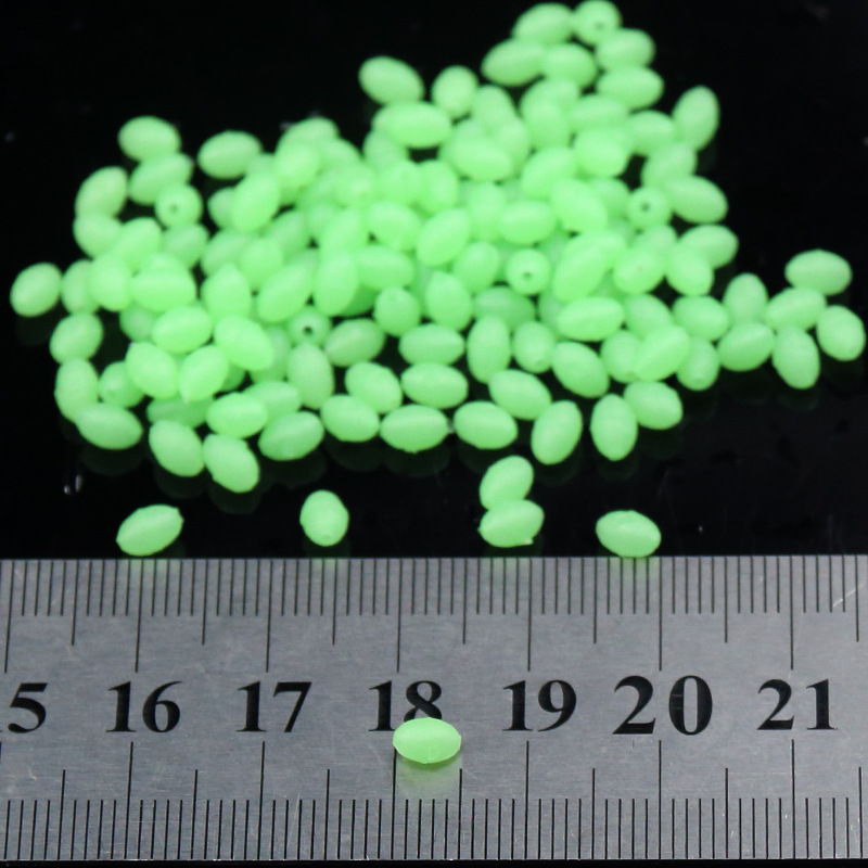 Glow Fishing Beads Oval Lumino - Fishing Equipment Hook review and price